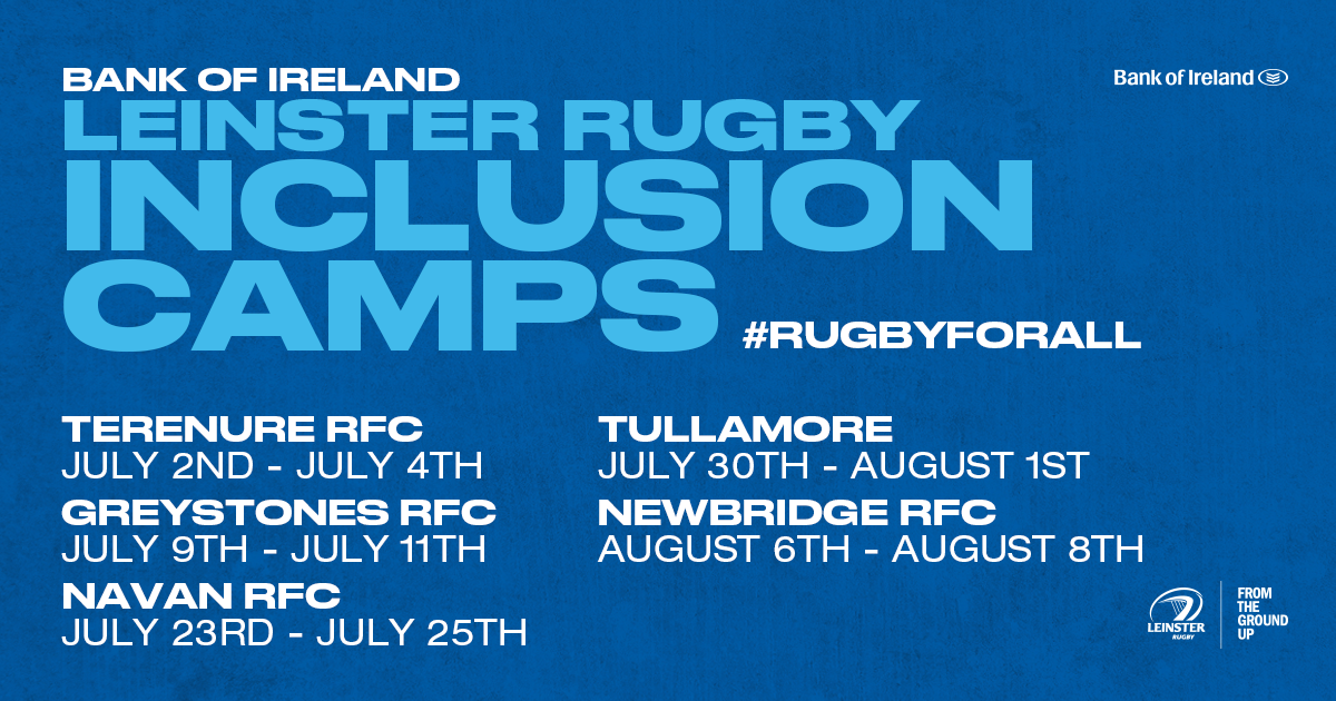 Leinster Rugby Inclusion Camps! - Irish Society for Autism