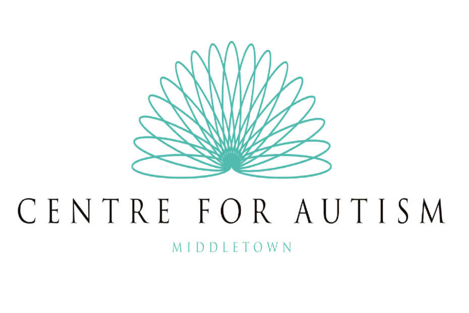 Middletown Centre for Autism Logo, Green image with black text on white background